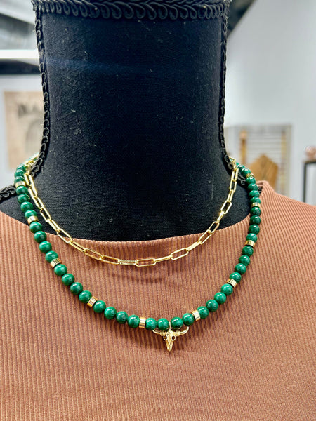Malachite chocker