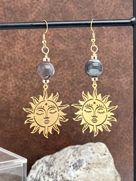 Chill sun earrings