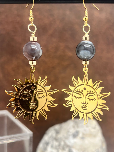 Chill sun earrings