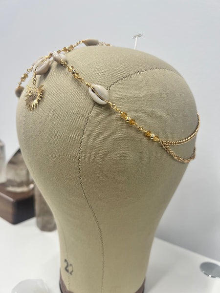 Cowrie shell head chain