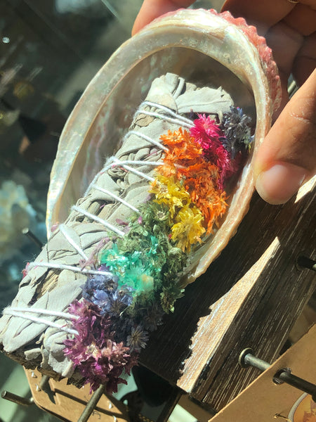 Smudging Abalone shell