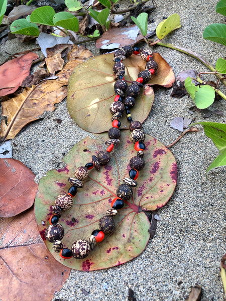 Tagua seeds necklaces
