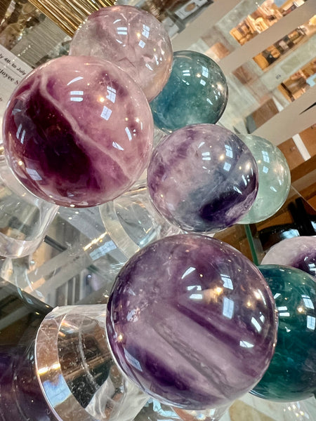 Fluorite small sphere