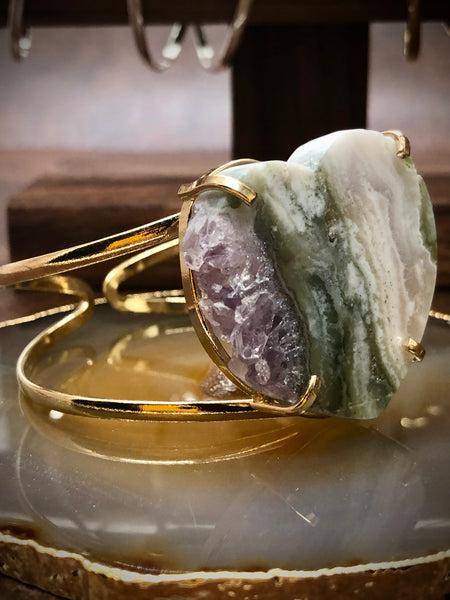 Origems stalactite amethyst bracelet