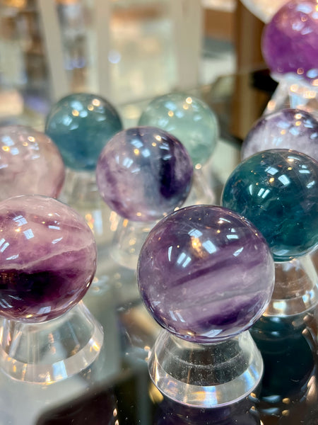 Fluorite small sphere