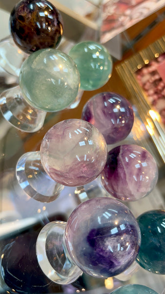 Fluorite small sphere