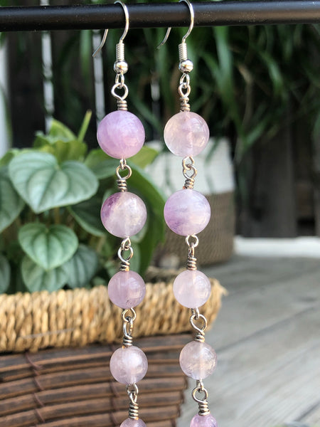 Long earrings elegant earrings