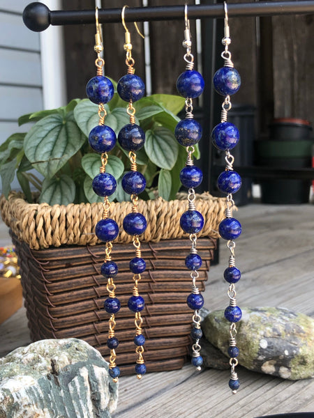 Long earrings elegant earrings