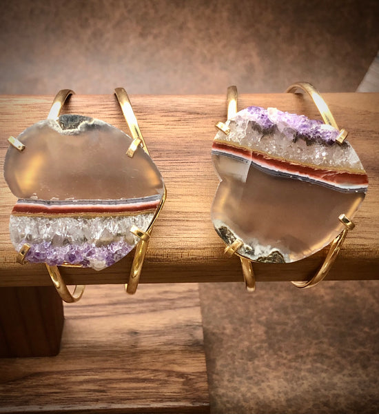 Origems stalactite amethyst bracelet