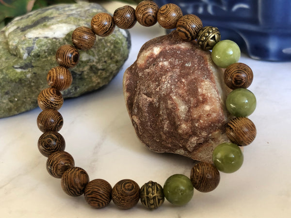 Wooden beads bracelets