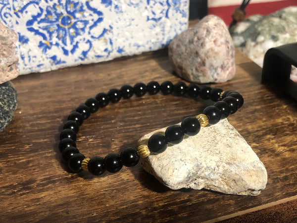 Black Onyx 6mm & 4mm