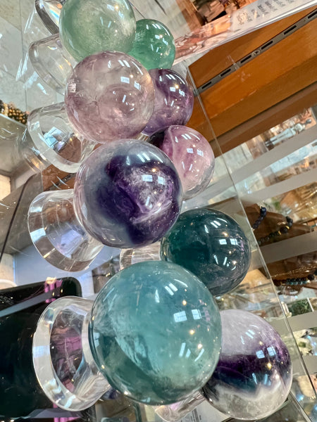 Fluorite small sphere