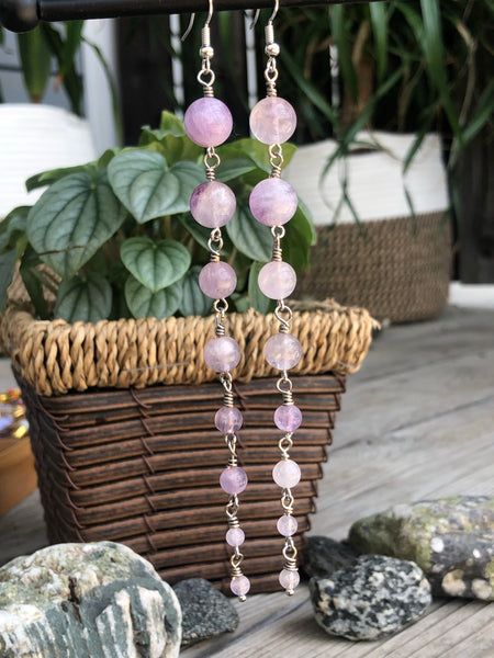 Long earrings elegant earrings