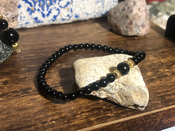 Black Onyx 6mm & 4mm