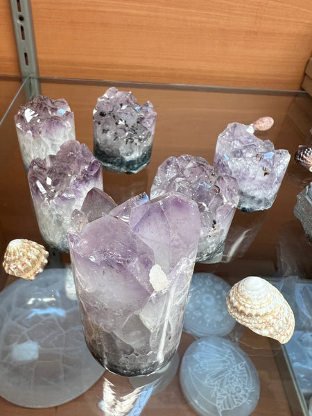 Amethyst Crystal Cupcakes