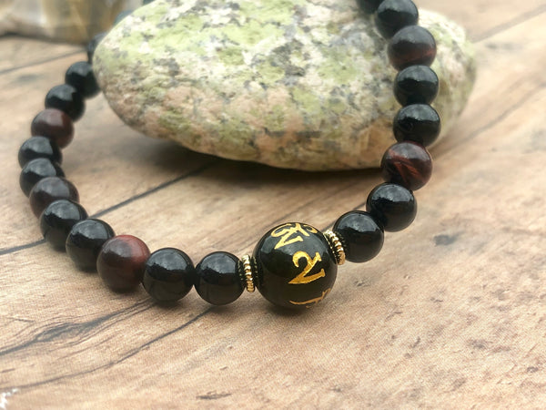 6mm Black Onyx bracelet