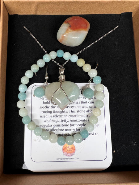 Amazonite gift set