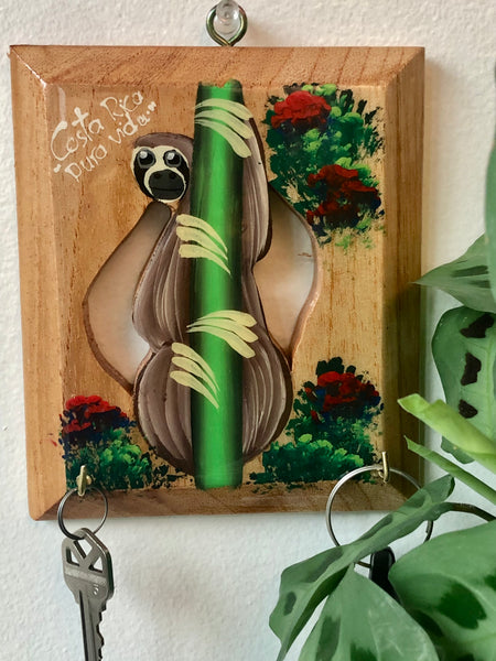 Wooden key holder