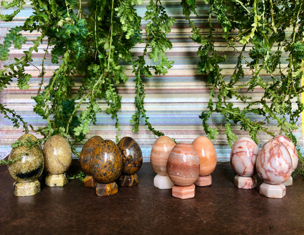 Crystal eggs