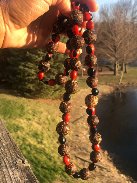Tagua seeds necklaces