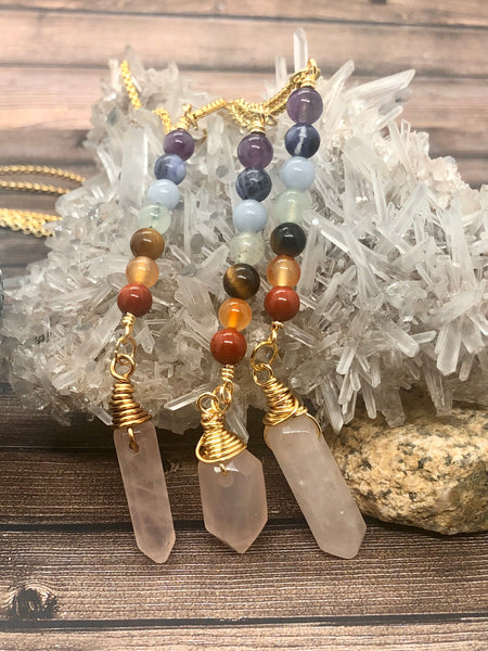 Chakra point pendant