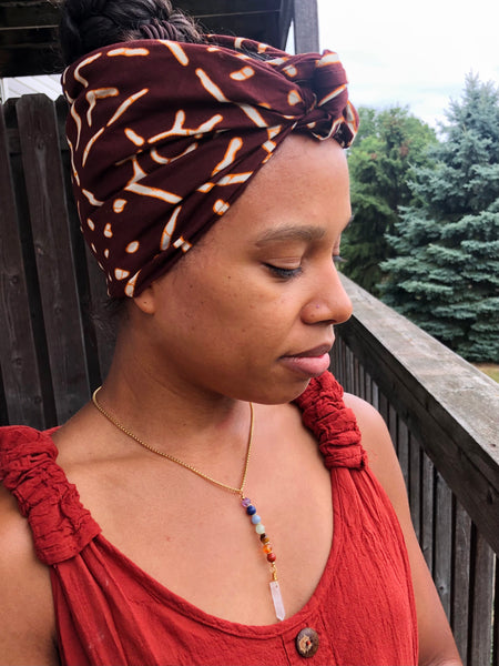 Chakra point pendant