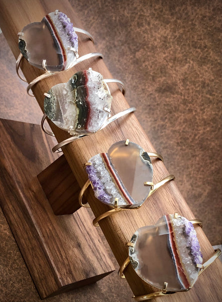 Origems stalactite amethyst bracelet