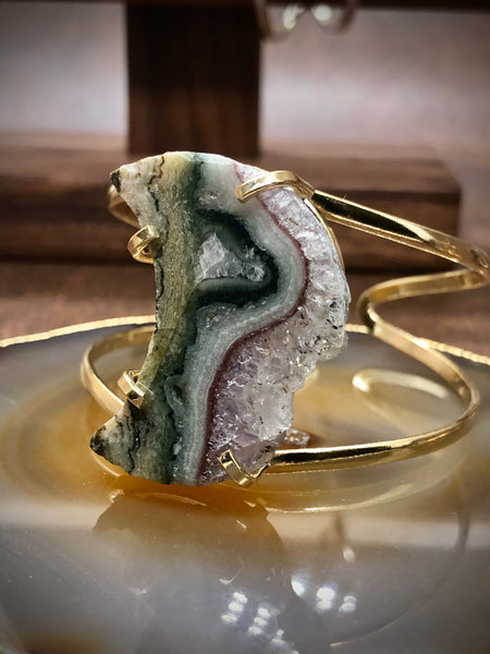 Origems stalactite amethyst bracelet