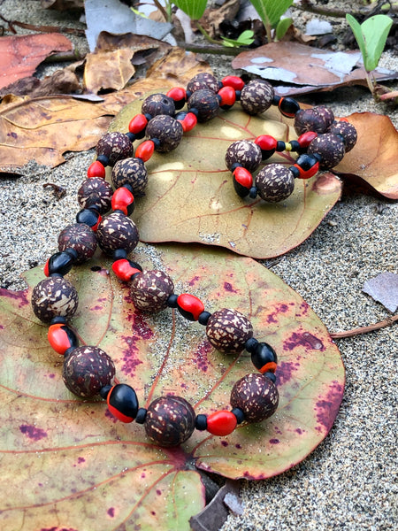 Tagua seeds necklaces