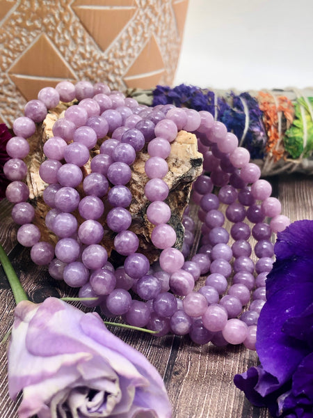 6mm Lepidolite bracelets