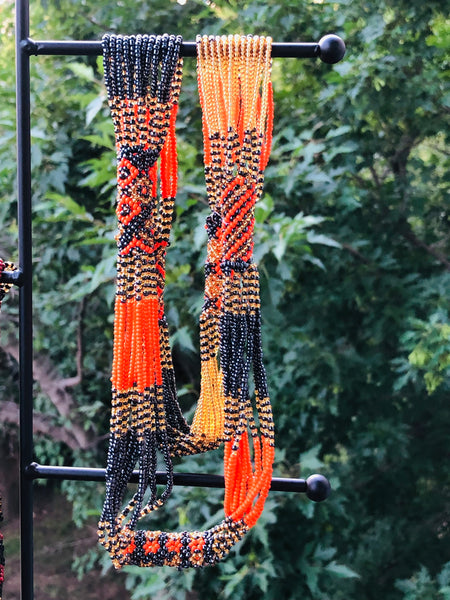 African beaded Zulu necklace