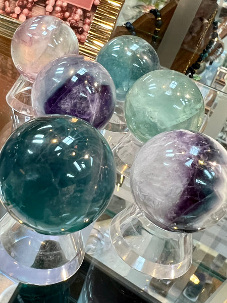 Fluorite small sphere