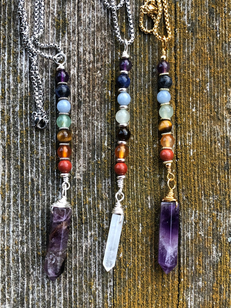 Chakra point pendant