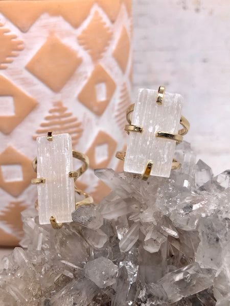 Origems selenite ring
