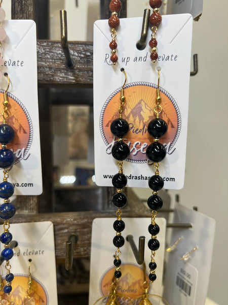 Long earrings elegant earrings