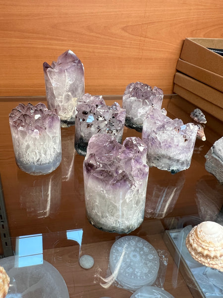 Amethyst Crystal Cupcakes