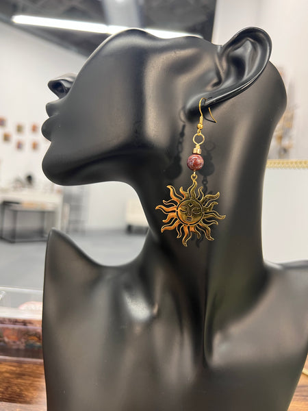 Blazing Sun earrings