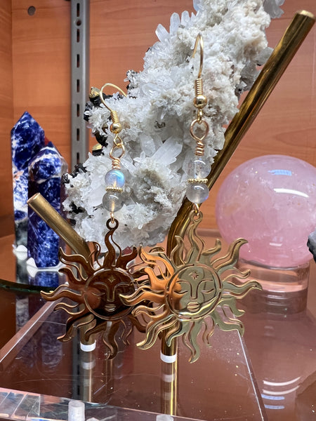 Blazing Sun earrings