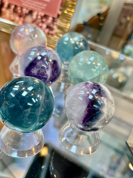 Fluorite small sphere