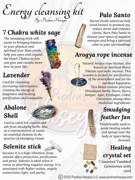Energy cleansing kit