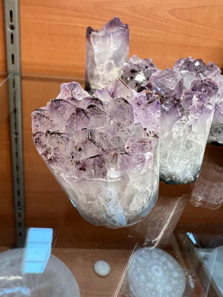 Amethyst Crystal Cupcakes