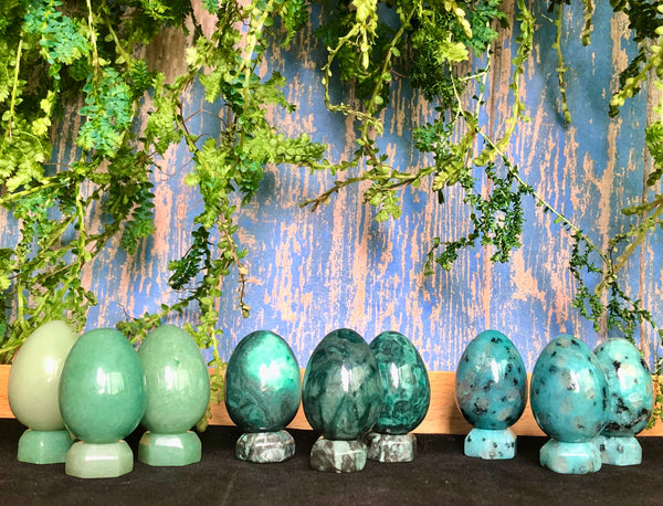 Crystal eggs
