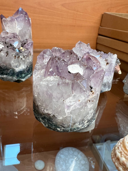 Amethyst Crystal Cupcakes