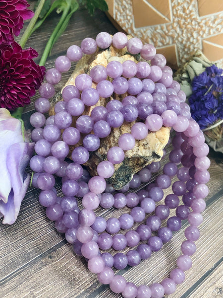 6mm Lepidolite bracelets