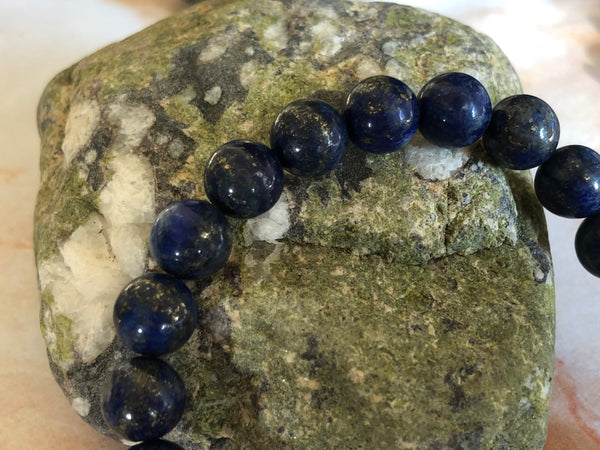 Lapis Lazuli & text 8mm