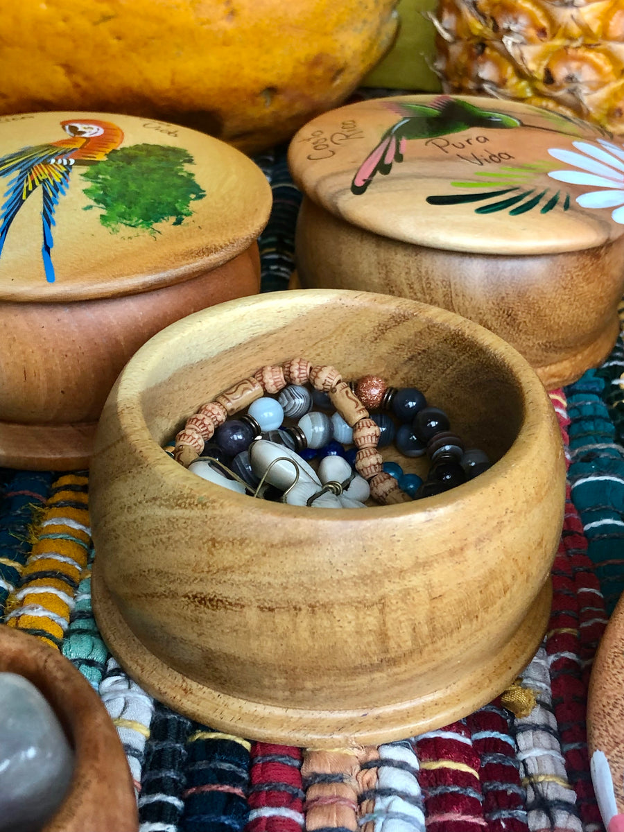 Wooden Jewelry box – Piedras Haseya