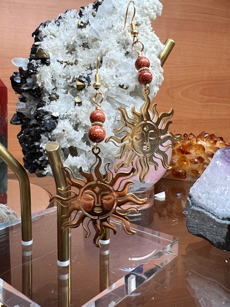 Blazing Sun earrings