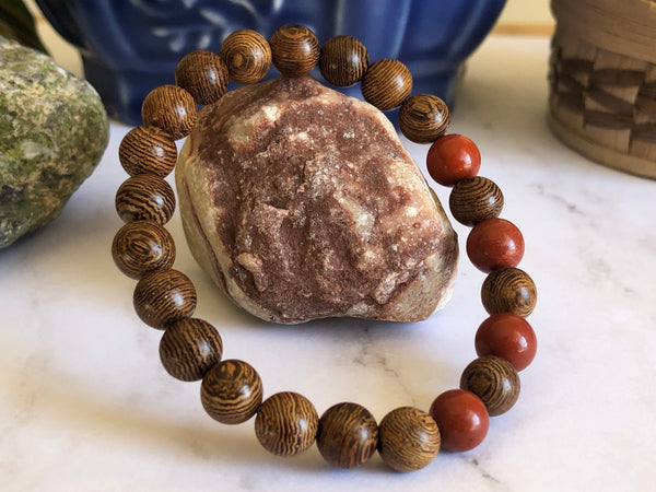 Wooden beads bracelets