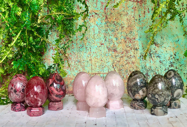 Crystal eggs