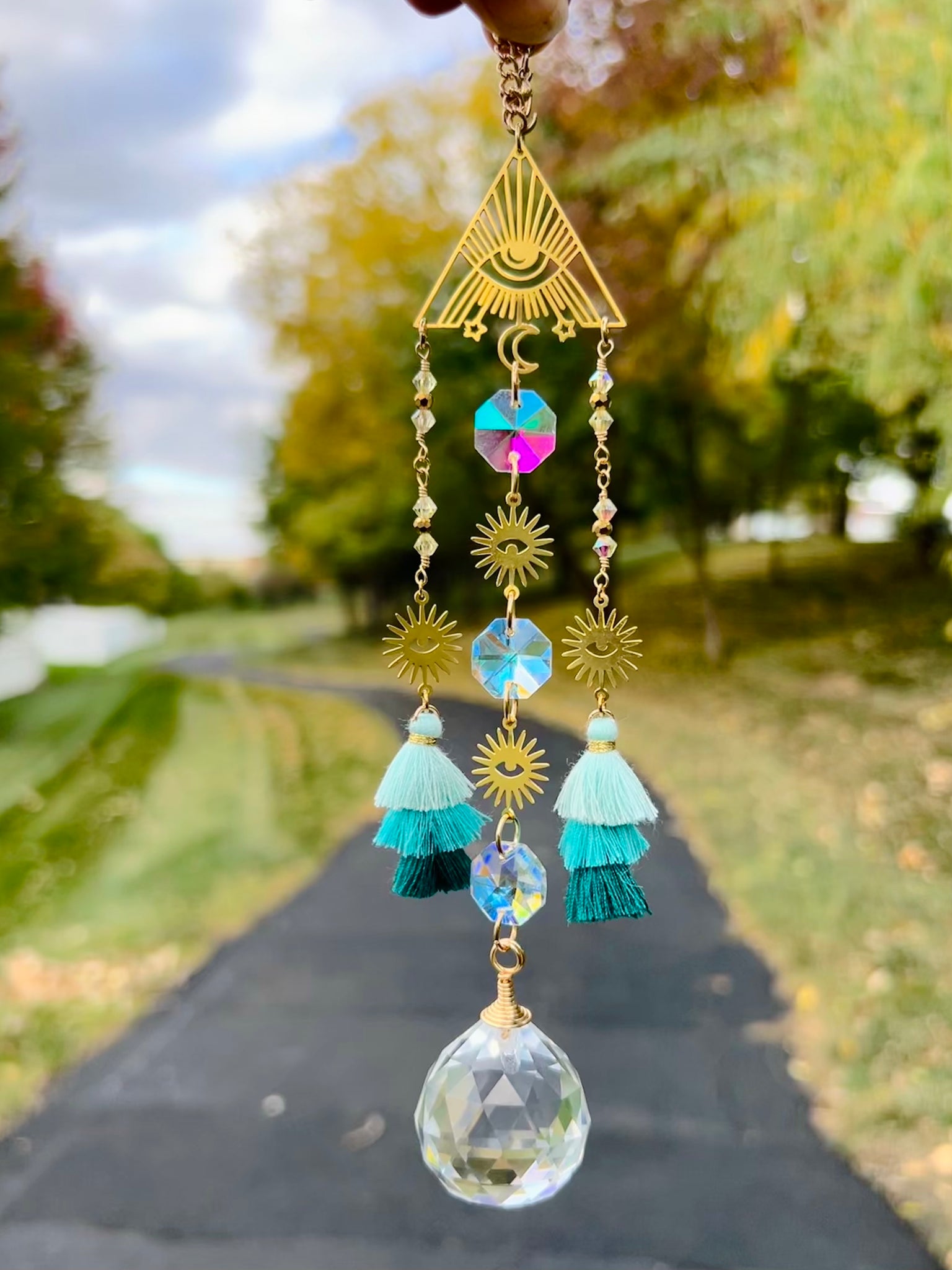 Crystal sun catchers